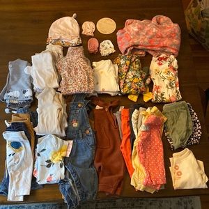 Bundle | 43pc Baby Girl Clothes NB - 6M